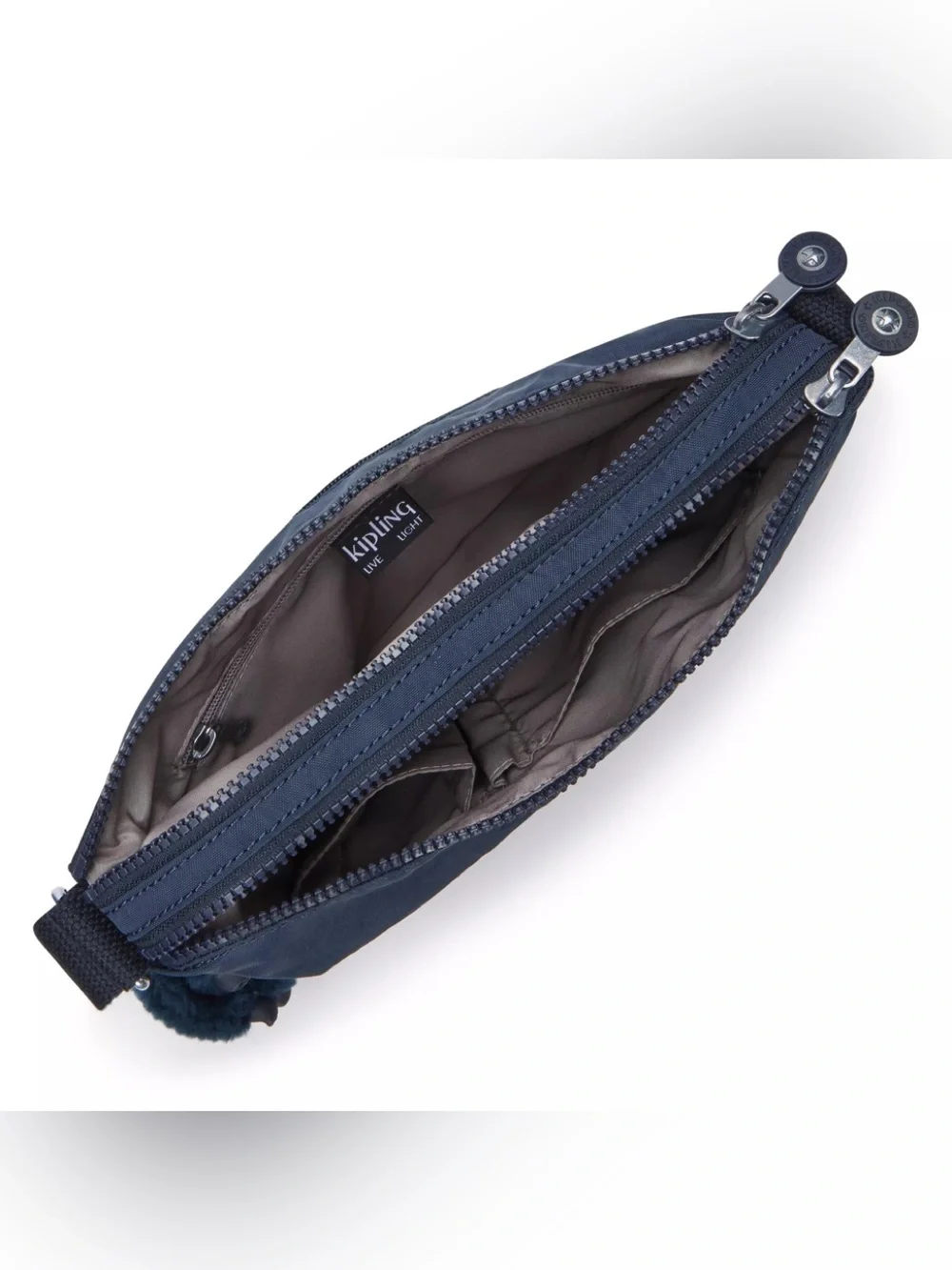 Kipling navy Alvar nylon crossbody purse